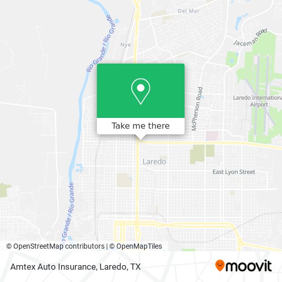 Mapa de Amtex Auto Insurance