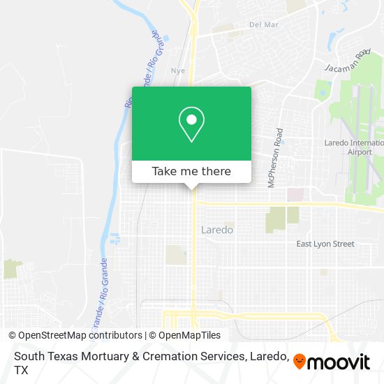 South Texas Mortuary & Cremation Services map