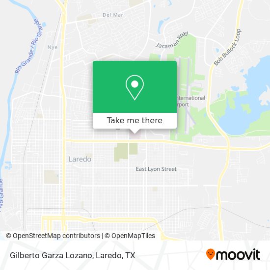 Gilberto Garza Lozano map