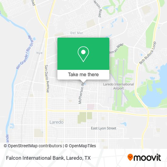 Falcon International Bank map