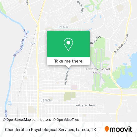 Chanderbhan Psychological Services map