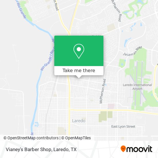 Mapa de Vianey's Barber Shop