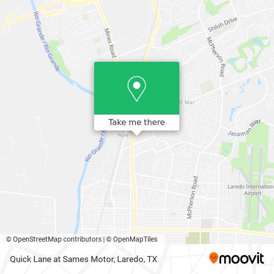 Quick Lane at Sames Motor map