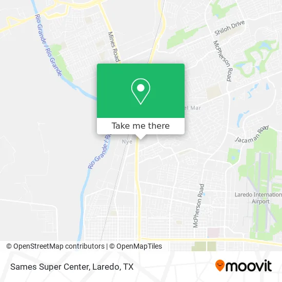 Mapa de Sames Super Center