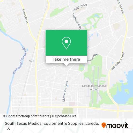 Mapa de South Texas Medical Equipment & Supplies