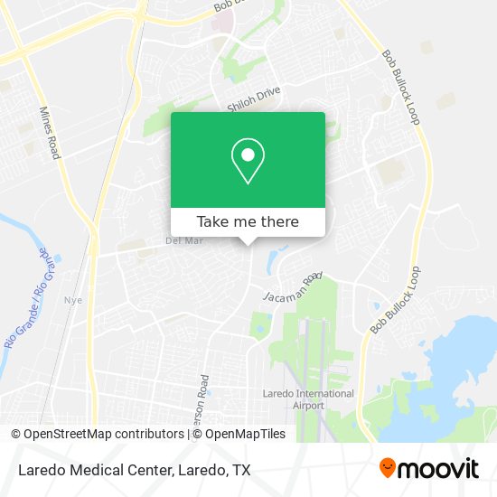 Laredo Medical Center map