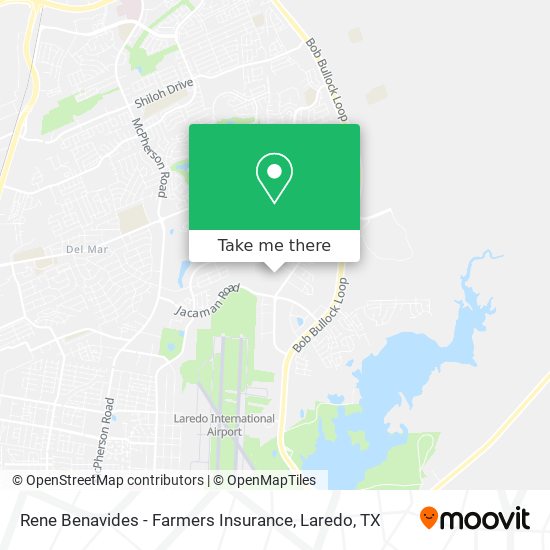 Mapa de Rene Benavides - Farmers Insurance