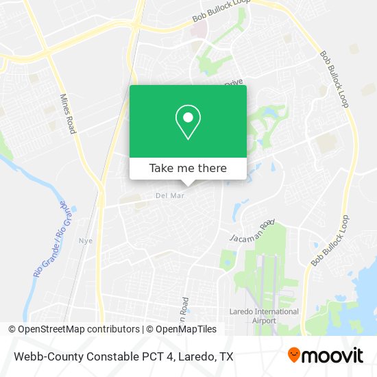 Webb-County Constable PCT 4 map