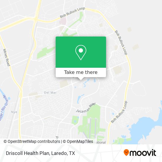 Mapa de Driscoll Health Plan
