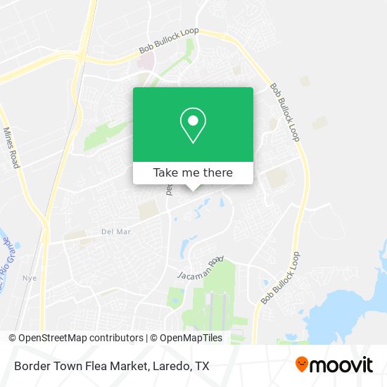 Mapa de Border Town Flea Market