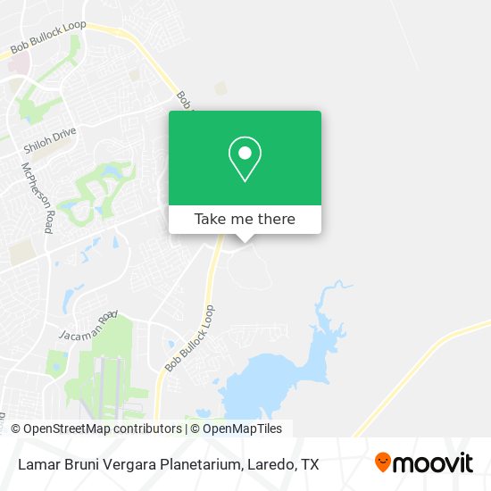 Mapa de Lamar Bruni Vergara Planetarium