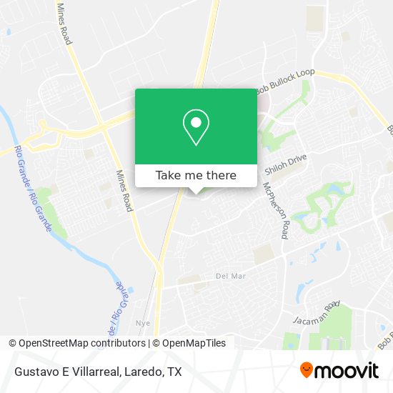 Mapa de Gustavo E Villarreal