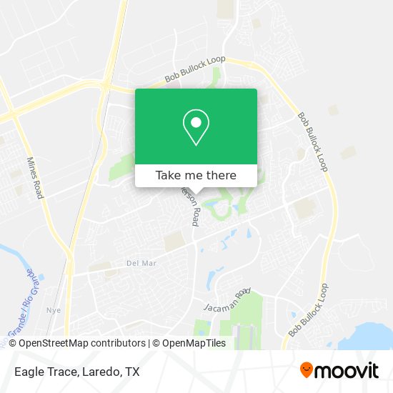 Eagle Trace map