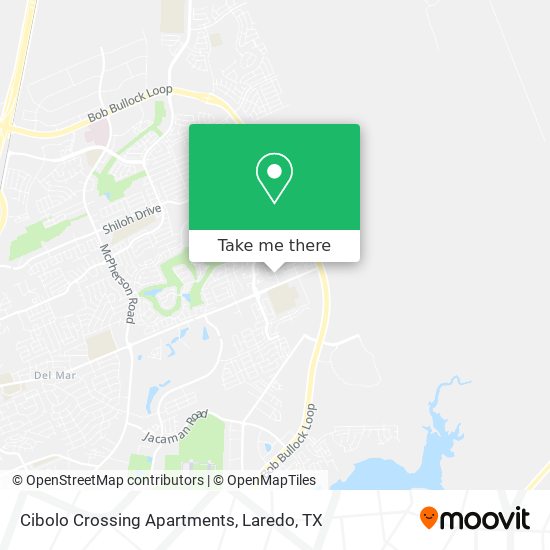 Cibolo Crossing Apartments map