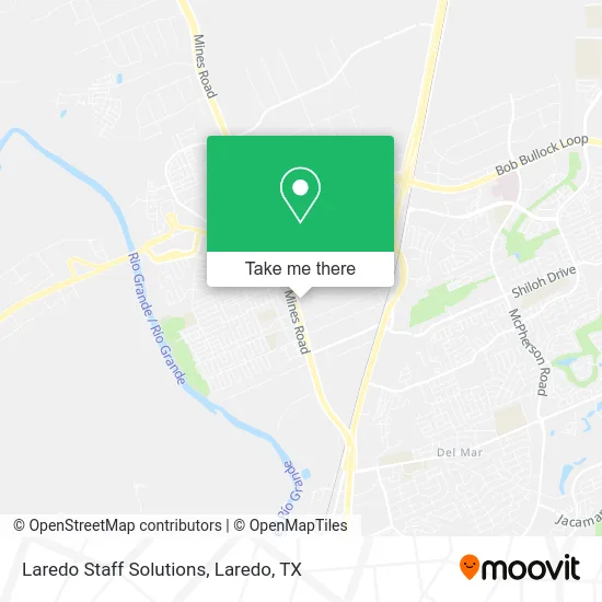 Laredo Staff Solutions map