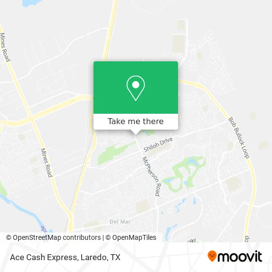 Ace Cash Express map