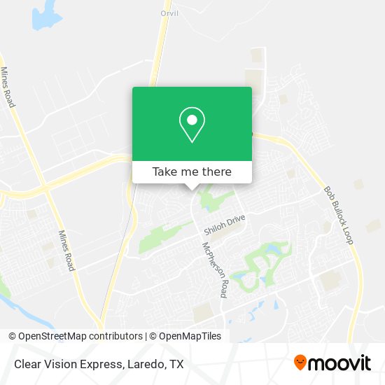 Mapa de Clear Vision Express