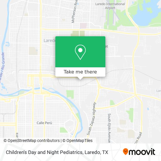 Children's Day and Night Pediatrics map