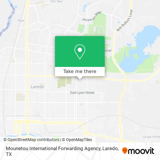 Mapa de Mounetou International Forwarding Agency