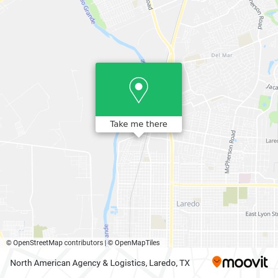 North American Agency & Logistics map