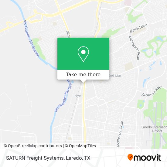 SATURN Freight Systems map
