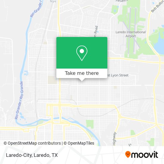 Laredo-City map