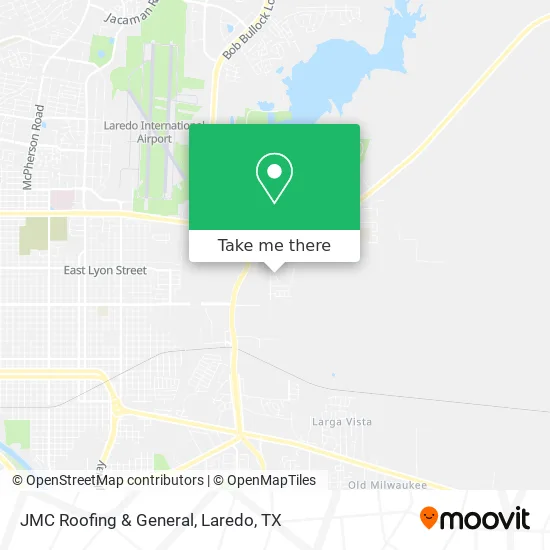 JMC Roofing & General map