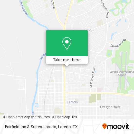 Fairfield Inn & Suites-Laredo map