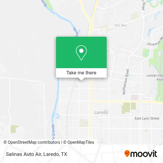 Salinas Auto Air map