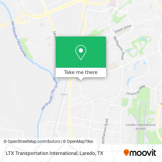 Mapa de LTX Transportation International