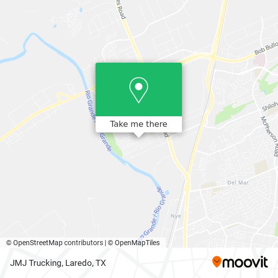 JMJ Trucking map