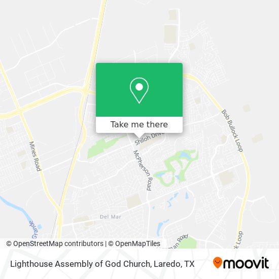 Lighthouse Assembly of God Church map