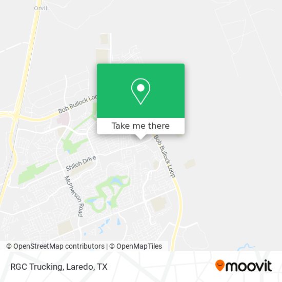 RGC Trucking map