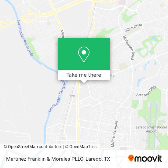 Mapa de Martinez Franklin & Morales PLLC