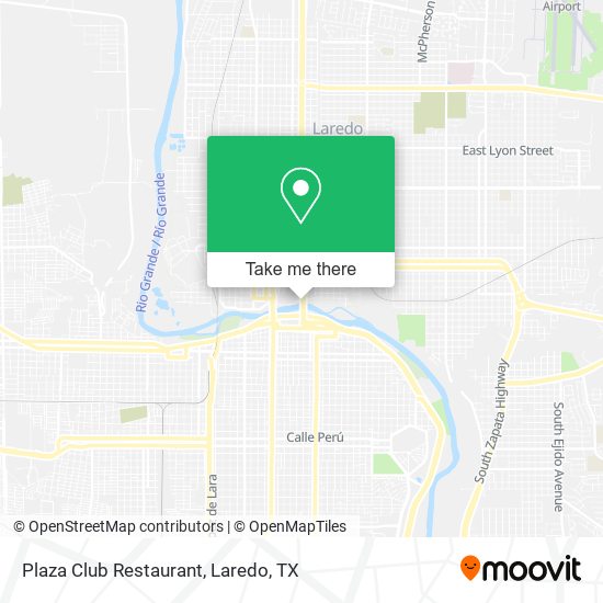 Plaza Club Restaurant map