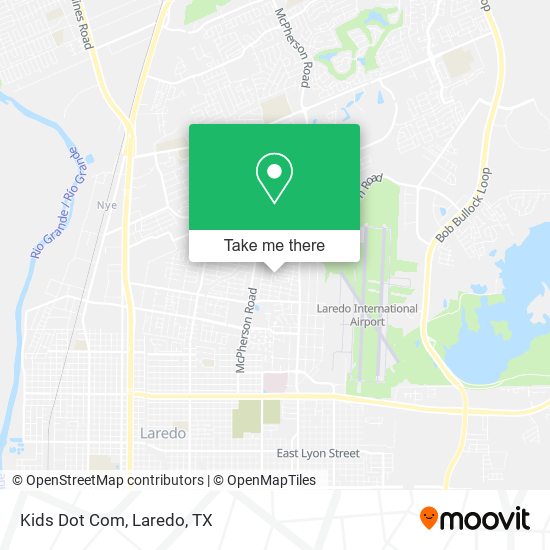 Kids Dot Com map