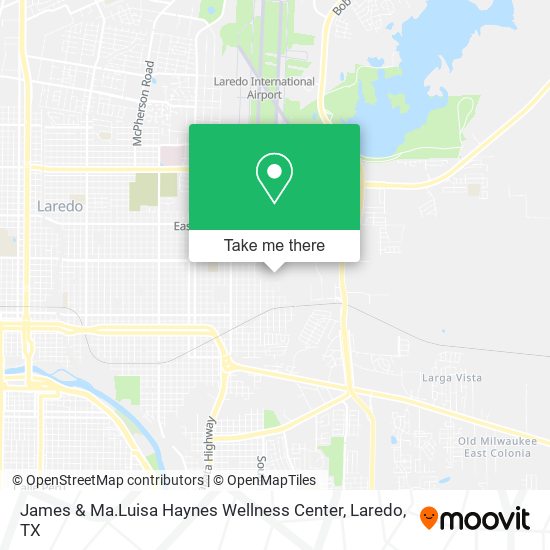 Mapa de James & Ma.Luisa Haynes Wellness Center