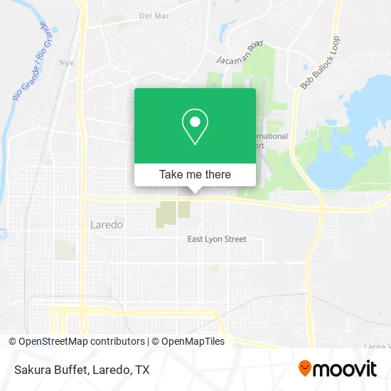 Sakura Buffet map