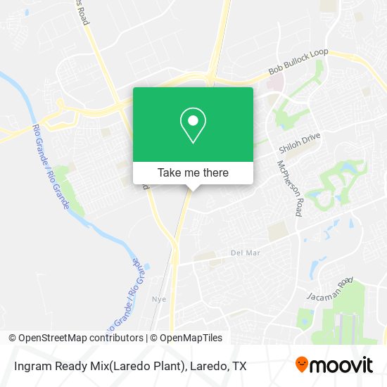 Ingram Ready Mix(Laredo Plant) map