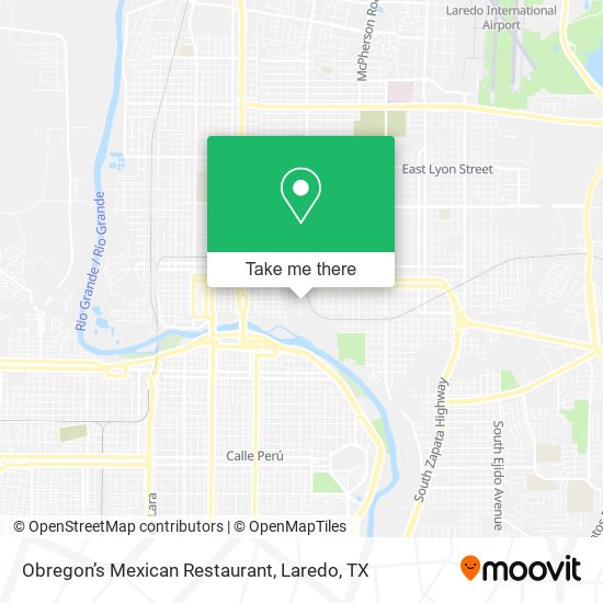 Obregon’s Mexican Restaurant map