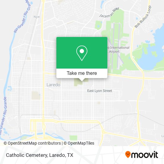 Catholic Cemetery map