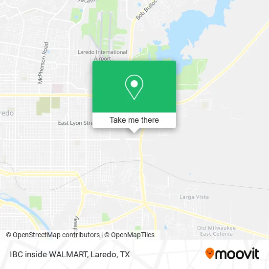 IBC inside  WALMART map