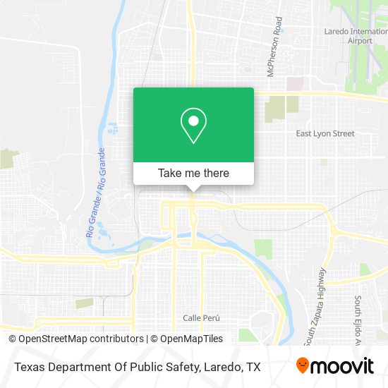 Texas Department Of Public Safety map