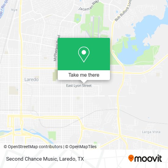 Second Chance Music map