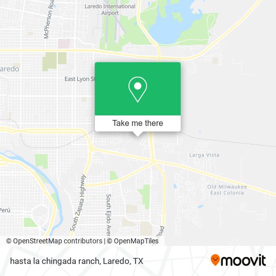 hasta la chingada ranch map