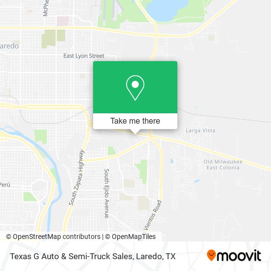 Texas G Auto & Semi-Truck Sales map