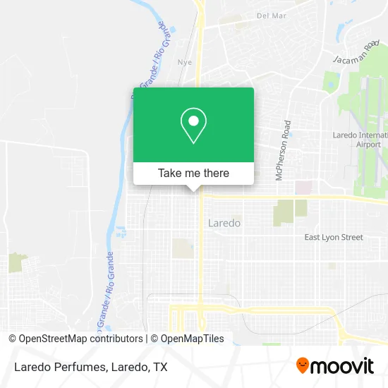 Laredo Perfumes map