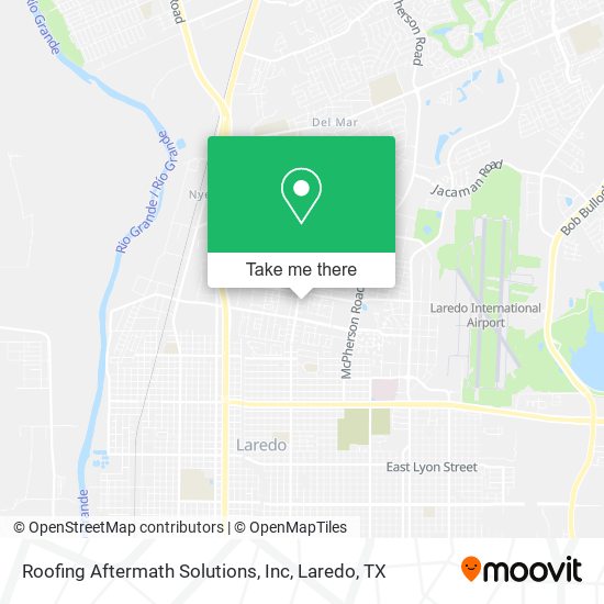 Mapa de Roofing Aftermath Solutions, Inc