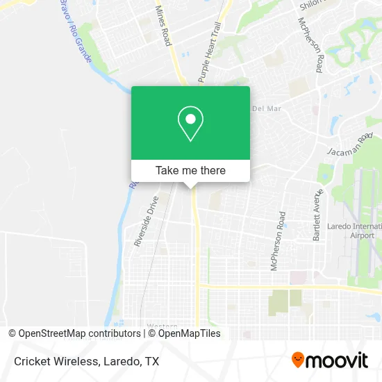 Cricket Wireless map