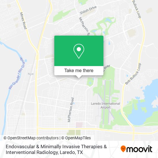 Endovascular & Minimally Invasive Therapies & Interventional Radiology map